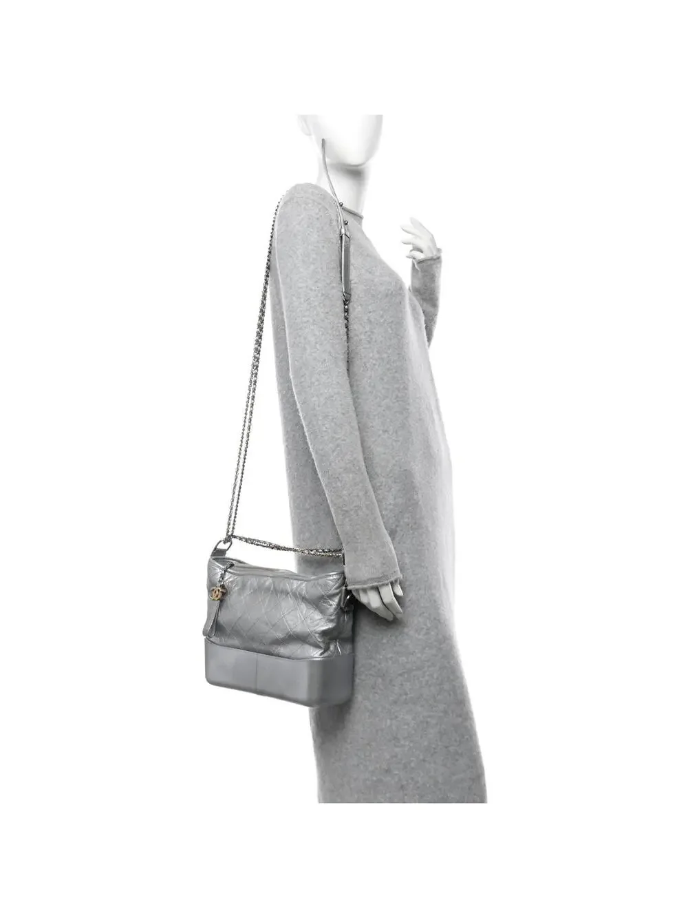 Chanel Metallic Aged Calfskin Quilted #340264C16B